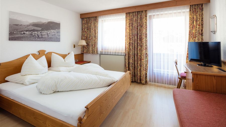 Schlafzimmer der Ferienwohnung Kirchturm
