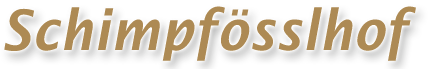 Schimpfösslhof Logo